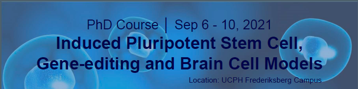 PhD Course on Induced Pluripotent Stem Cells, Gene-editing and Brain ...